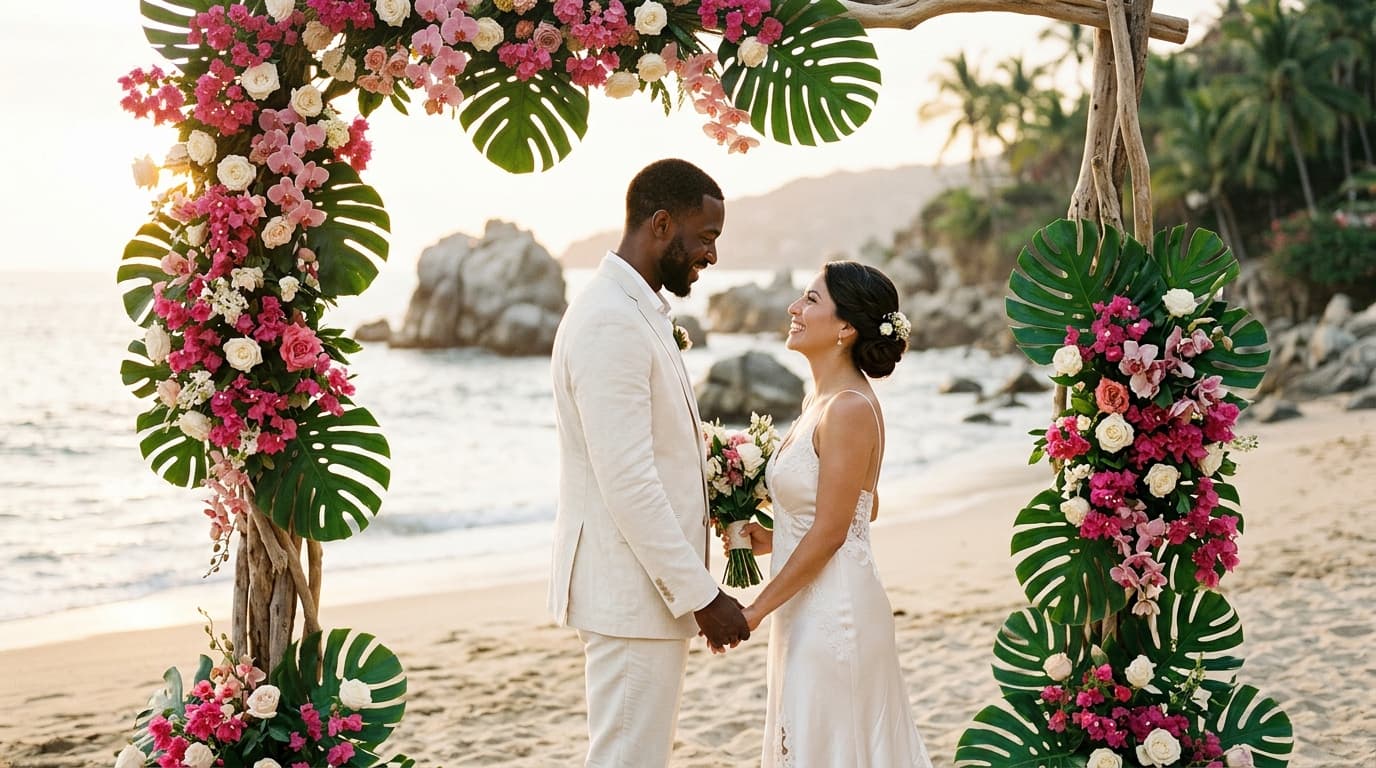 Botanical Mastery on the Coast: High-Design Floral Artistry and Wind-Resistant Engineering for Puerto Vallarta Beach Weddings