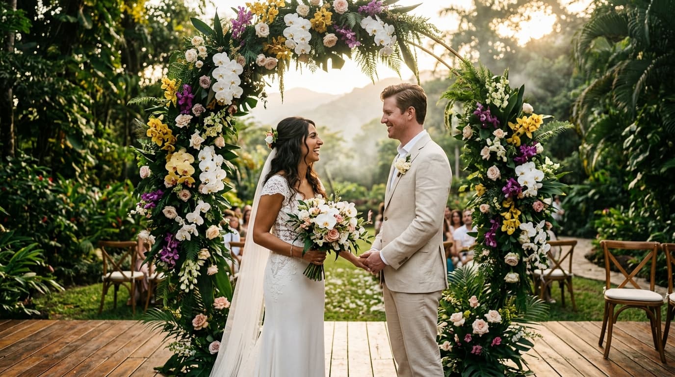 The Botanical Sanctuary Reaffirmation: Crafting a High-Design Luxury Vow Renewal at Vallarta Botanical Gardens
