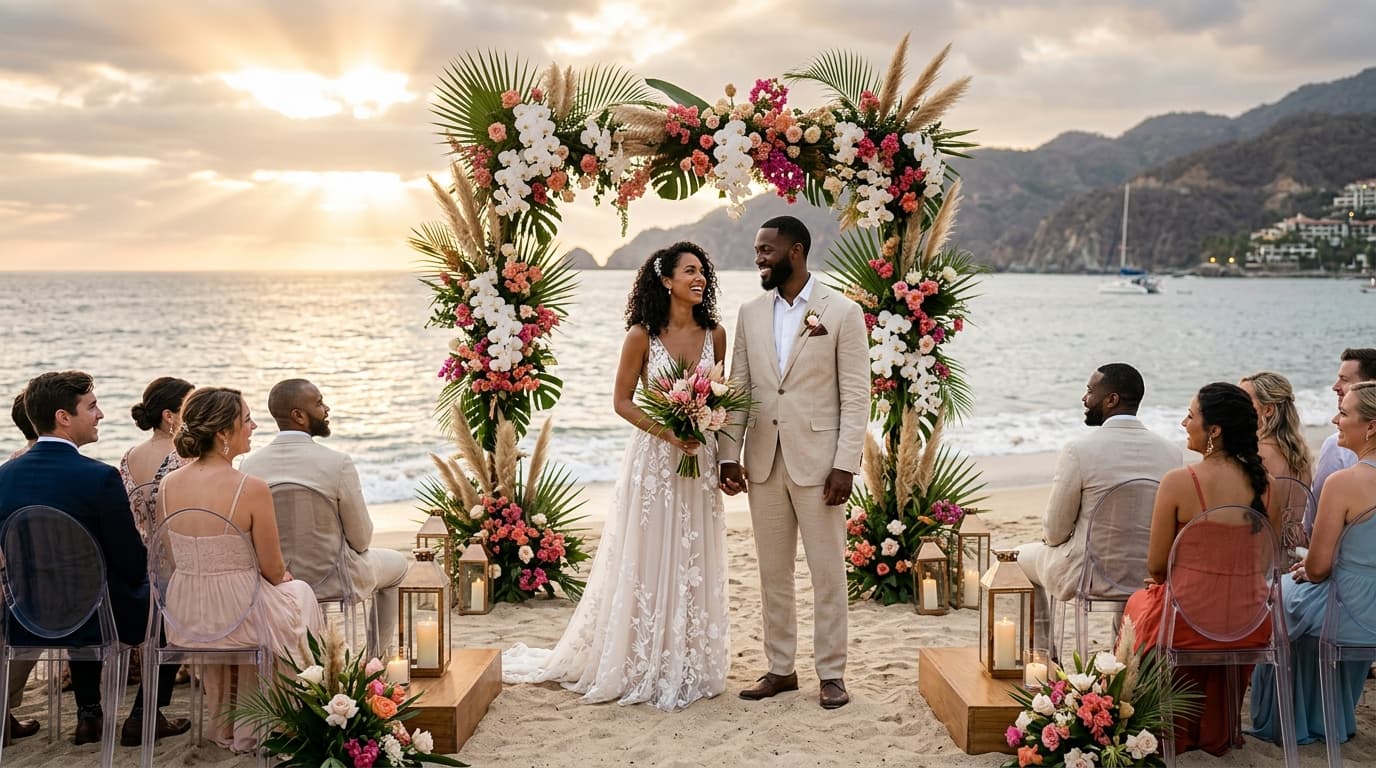 Designing a Sunset Beach Wedding in Puerto Vallarta: Tides, Microclimates, and Coastal Luxury