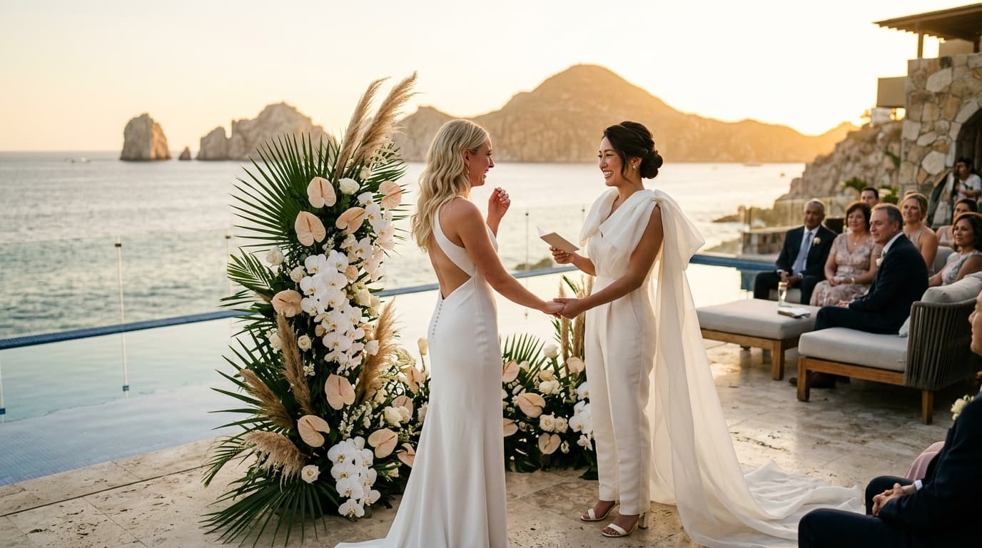 The Mismaloya Cove Sanctuary: Crafting a High-Fashion Oceanfront Vow Renewal in Puerto Vallarta