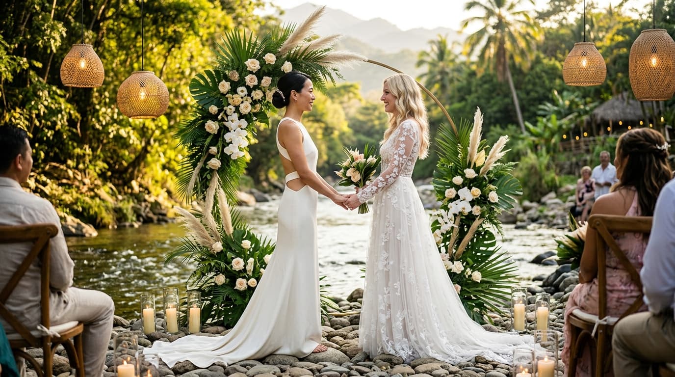 The Riverine Sanctuary: Crafting a High-Design Farm-to-Table Vow Renewal along the Cuale River in Paso Ancho