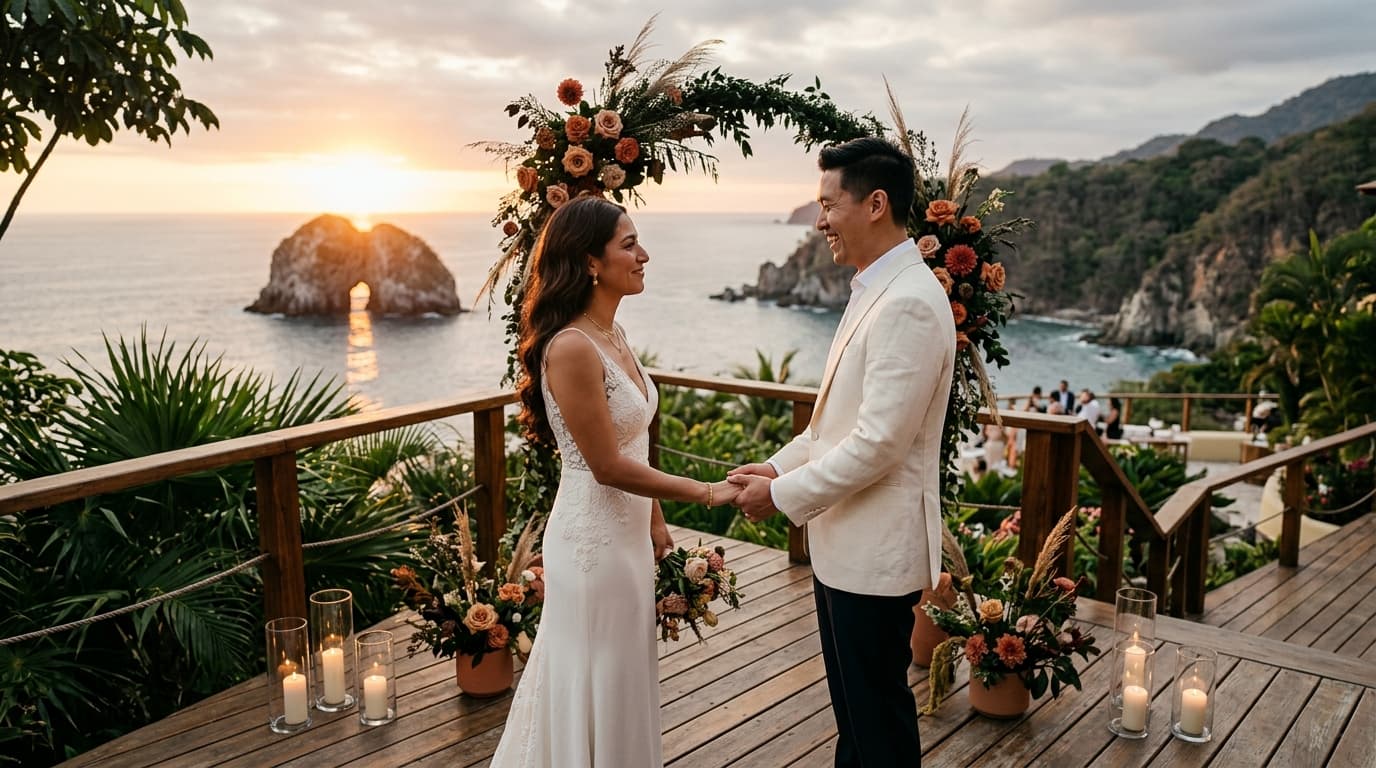 The Sierra del Mar Horizon: Crafting an Organic Luxury Vow Renewal in Puerto Vallarta’s South Zone